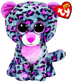 Tasha - Purple and Blue Leopard