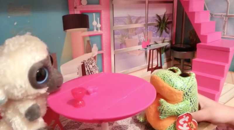 Banana and frog