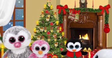 Chill, Icy, Glider and Paddles celebrate Christmas