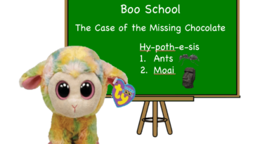 Blossom the Lamb teaches at Boo School
