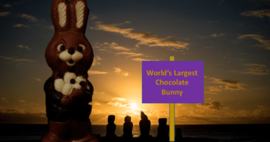 World's Largest Chocolate Bunny